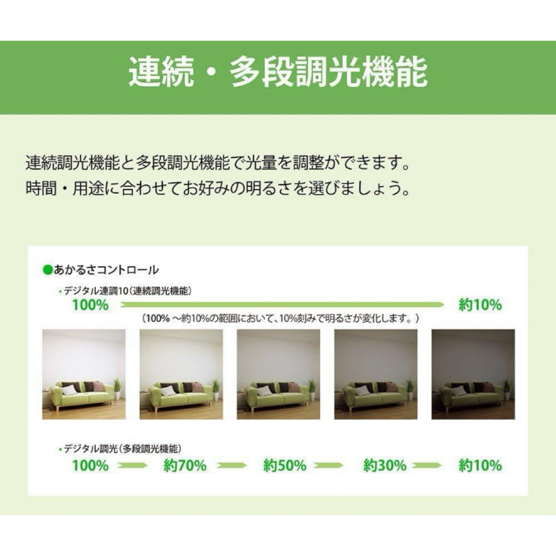 NEC(エヌイーシー)のNEC LEDシーリングライト LIFELED'S 調光タイプ ~6畳 インテリア/住まい/日用品のライト/照明/LED(天井照明)の商品写真