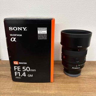 ソニー(SONY)の【極美品】SONY カメラレンズ FE 50mm F1.4 GM(レンズ(単焦点))