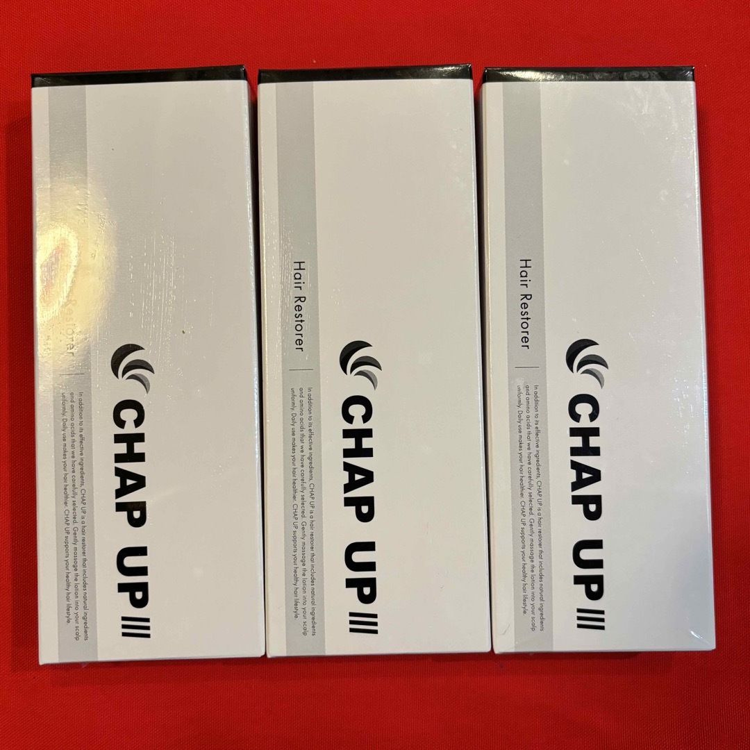 薬用チャップアップ 03 120ml 未開封 3本セット 薬用チャップアップ 03 120ml 未開封 3本セット