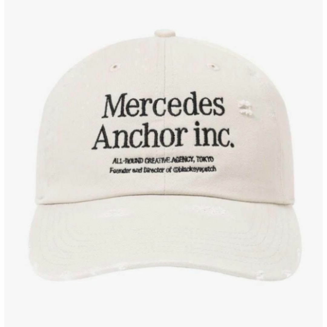 Mercedes Anchor inc. Damage Cap BEIGE メンズの帽子(キャップ)の商品写真