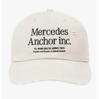 Mercedes Anchor inc. Damage Cap BEIGE(キャップ)