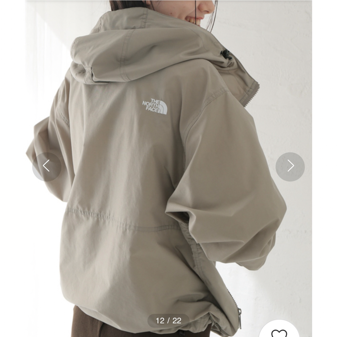 ノースフェイス コンパクトジャケット ミネラルグレー M ノースフェイス コンパクトジャケット ミネラルグレー M