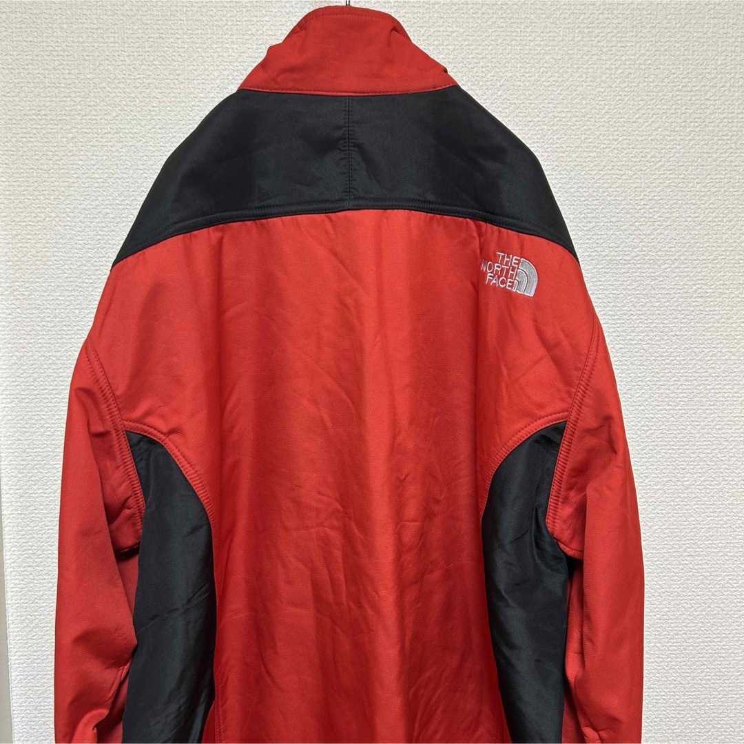 THE NORTH FACE(ザノースフェイス)の美品 ノースフェイス サミットシリーズ  赤黒 マウンテンジャケット XL メンズのジャケット/アウター(ナイロンジャケット)の商品写真