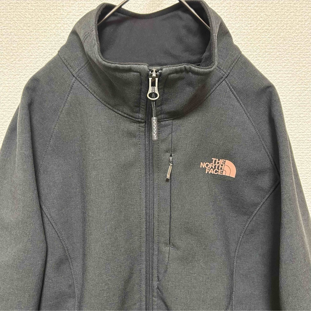 THE NORTH FACE(ザノースフェイス)の美品 ノースフェイス  グレー ピンク マウンテンジャケット レディースL レディースのジャケット/アウター(ナイロンジャケット)の商品写真