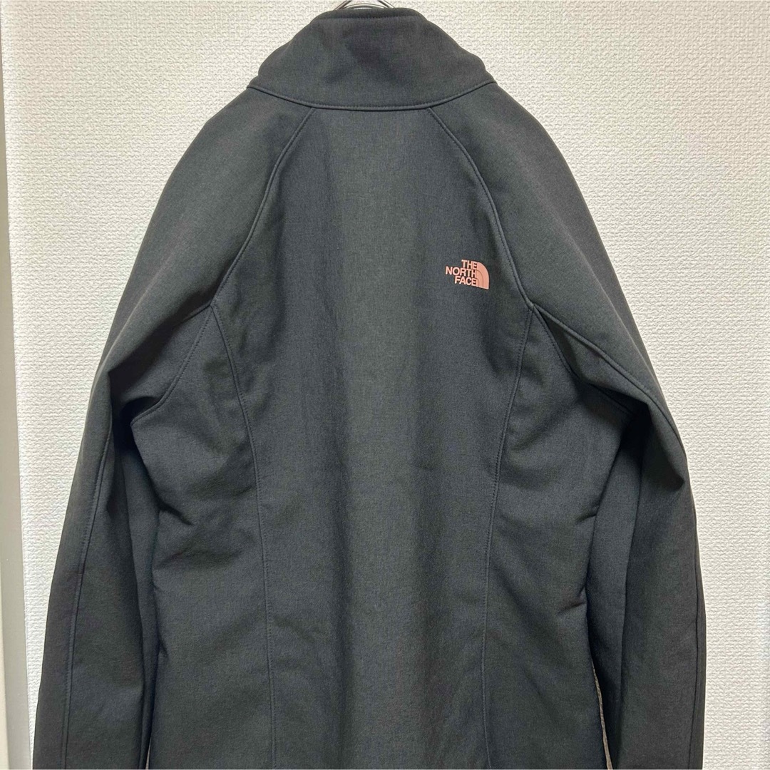 THE NORTH FACE(ザノースフェイス)の美品 ノースフェイス  グレー ピンク マウンテンジャケット レディースL レディースのジャケット/アウター(ナイロンジャケット)の商品写真