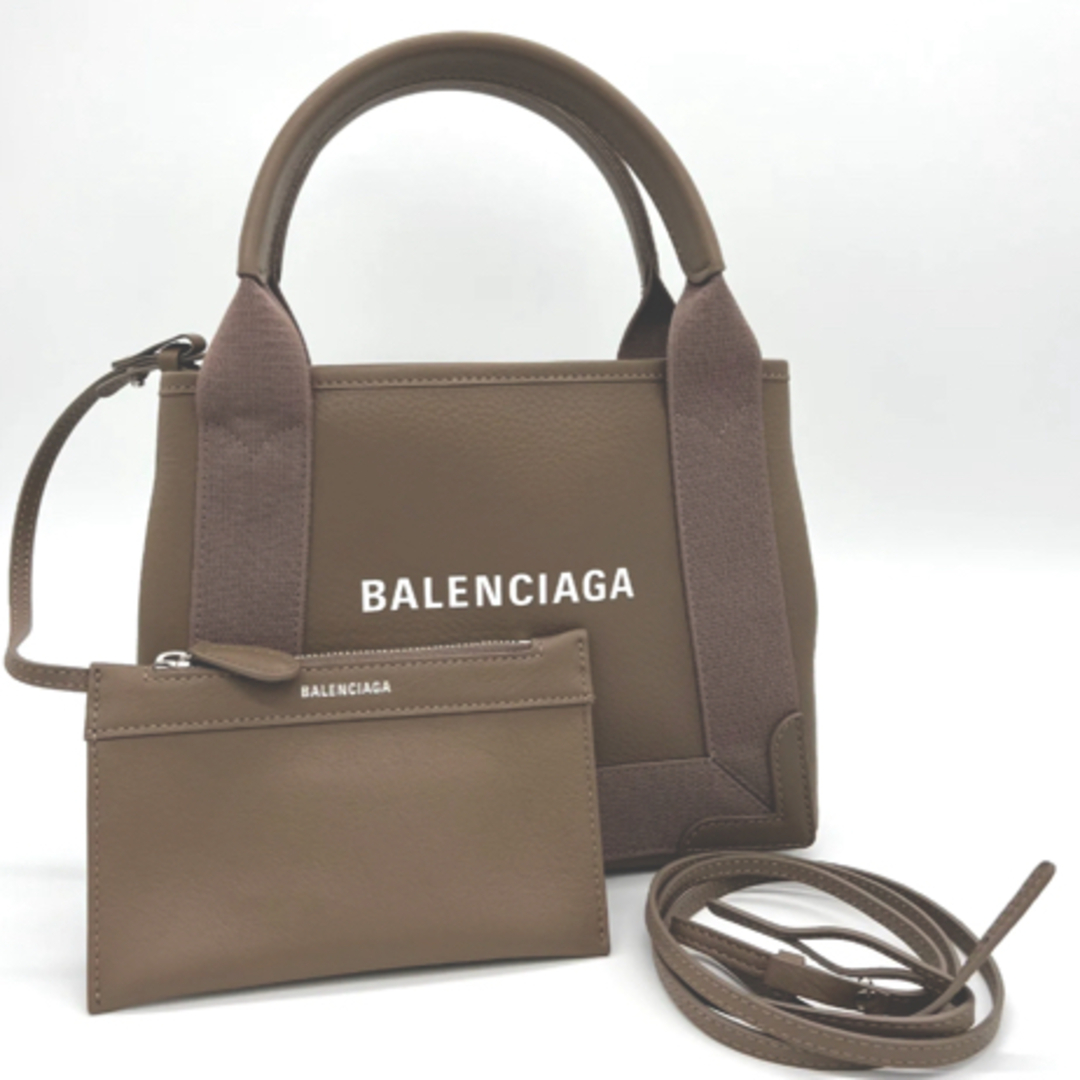 BALENCIAGA BAG(バレンシアガバッグ)のBALENCIAGA NAVY CABAS トートバッグ XS レディースのバッグ(トートバッグ)の商品写真