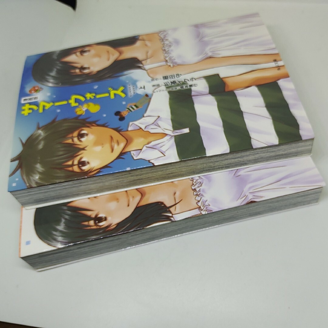 角川書店(カドカワショテン)の全巻 漫画版 サマーウォーズ(文庫版)(上,下) 角川文庫/杉基イクラ(著者), エンタメ/ホビーの漫画(全巻セット)の商品写真