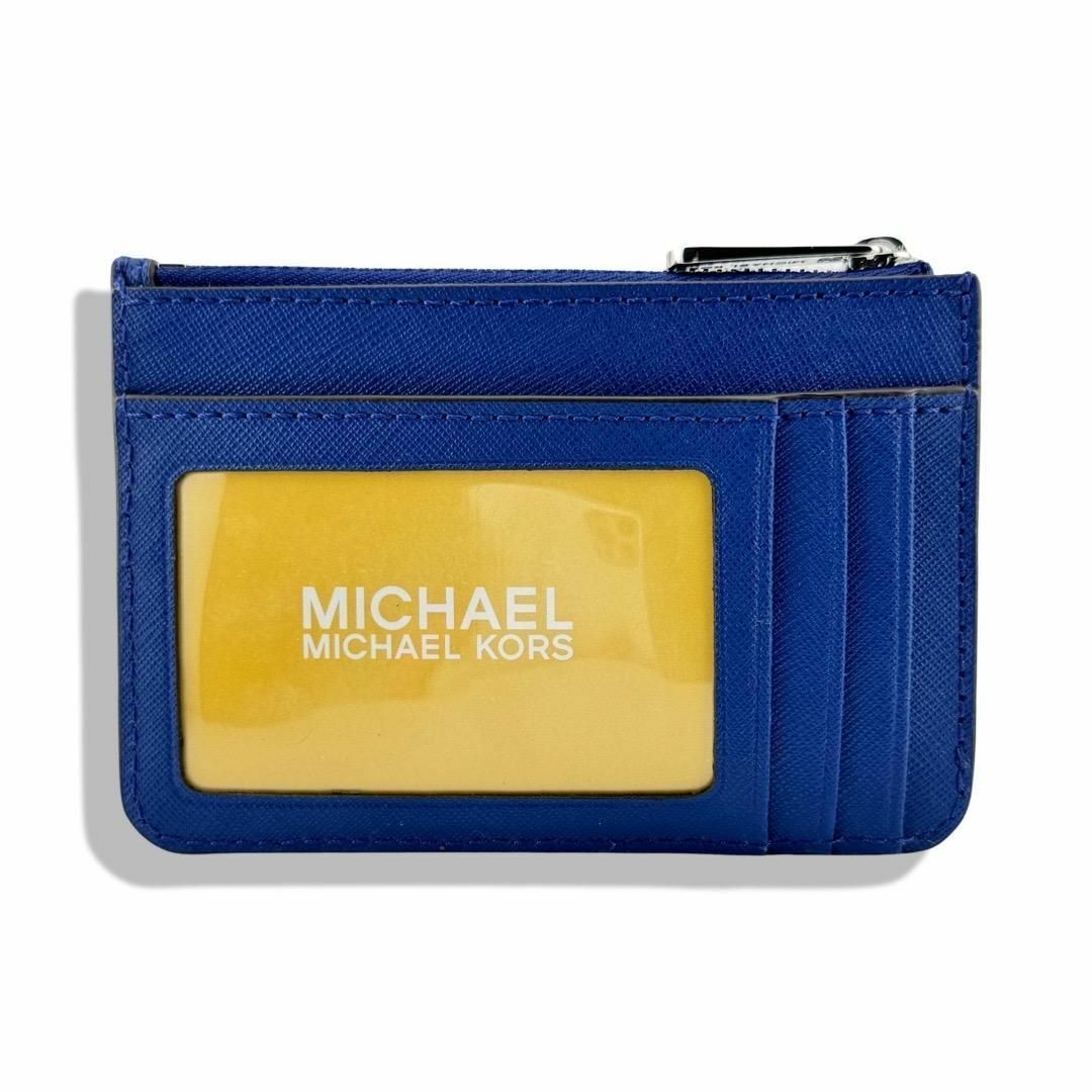 Michael Kors(マイケルコース)のマイケルコース MICHAEL KORS 小銭入れ コイン カードケース 青 レディースのファッション小物(コインケース)の商品写真