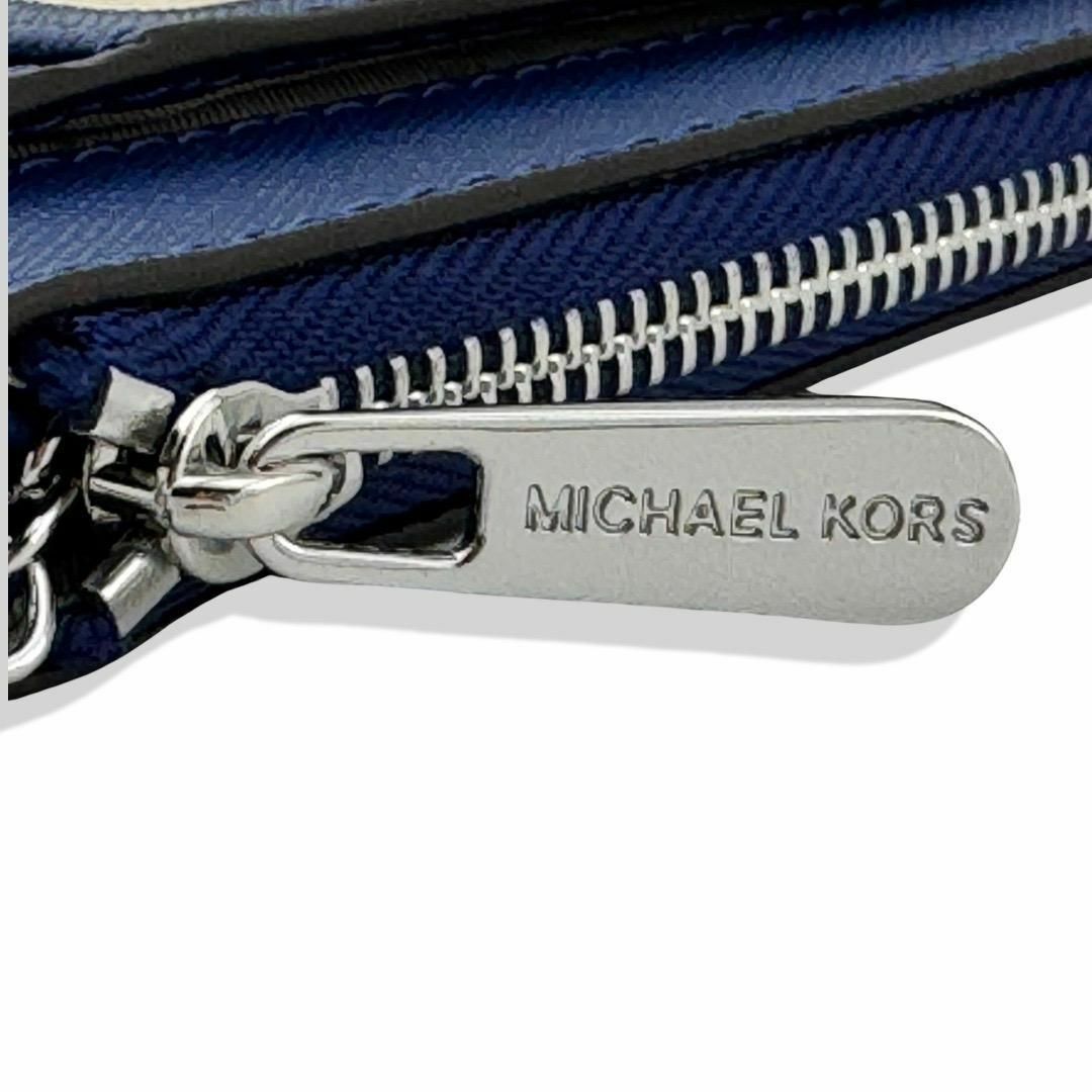 Michael Kors(マイケルコース)のマイケルコース MICHAEL KORS 小銭入れ コイン カードケース 青 レディースのファッション小物(コインケース)の商品写真