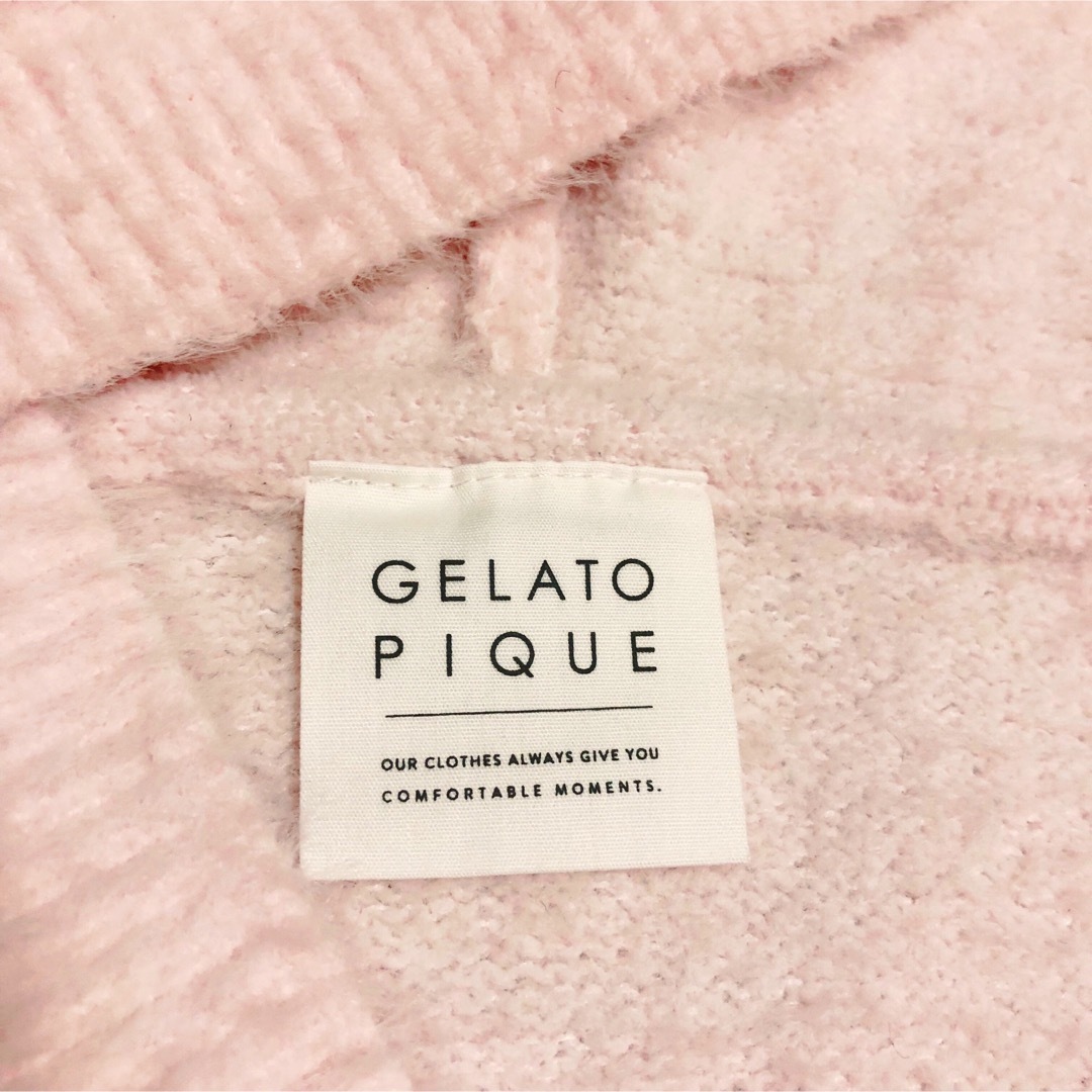 gelato pique(ジェラートピケ)のgelatopique バニーモコ ウサギ 上下セット ONESIZE ピンク レディースのルームウェア/パジャマ(ルームウェア)の商品写真