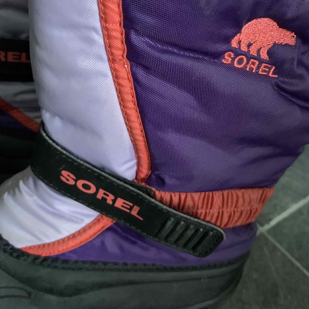 SOREL(ソレル)のソレル  SOREL ブーツ　スノーブーツ　22cm キッズ/ベビー/マタニティのキッズ靴/シューズ(15cm~)(ブーツ)の商品写真