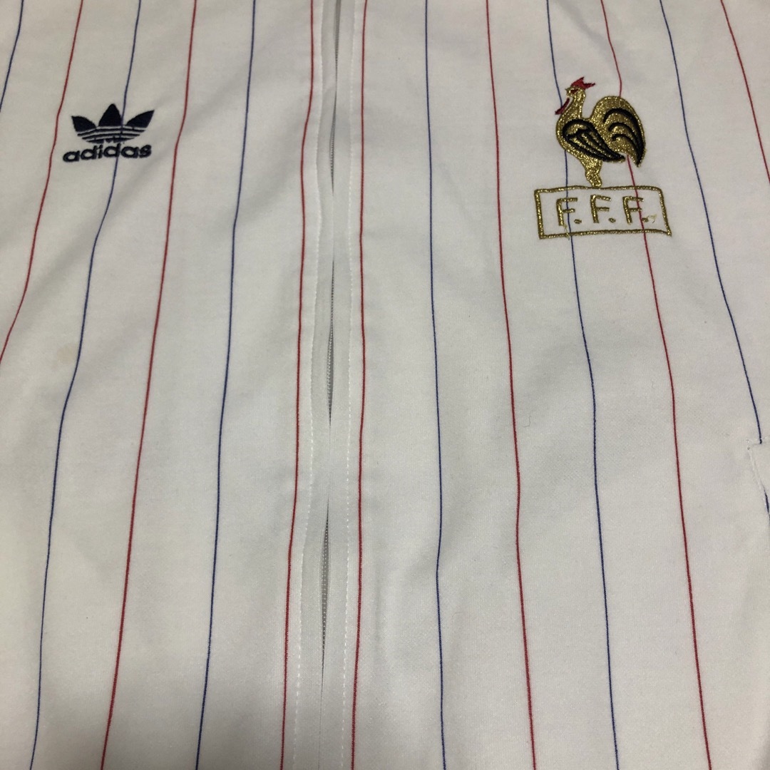 Originals（adidas）(オリジナルス)の希少4XL⭐️adidas トラックジャケット フランス代表 vintage白青 メンズのトップス(ジャージ)の商品写真