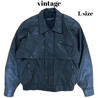 アートヴィンテージ(ART VINTAGE)の90’s vintage 牛革レザージャケット スタジャン  常田大希(レザージャケット)