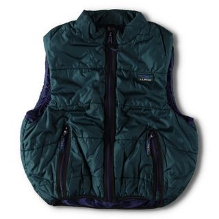 エルエルビーン(L.L.Bean)の古着 80年代 エルエルビーン L.L.Bean PRIMALOFT プリマロフトベスト 中綿ベスト USA製 メンズM ヴィンテージ /evb003586(ベスト)