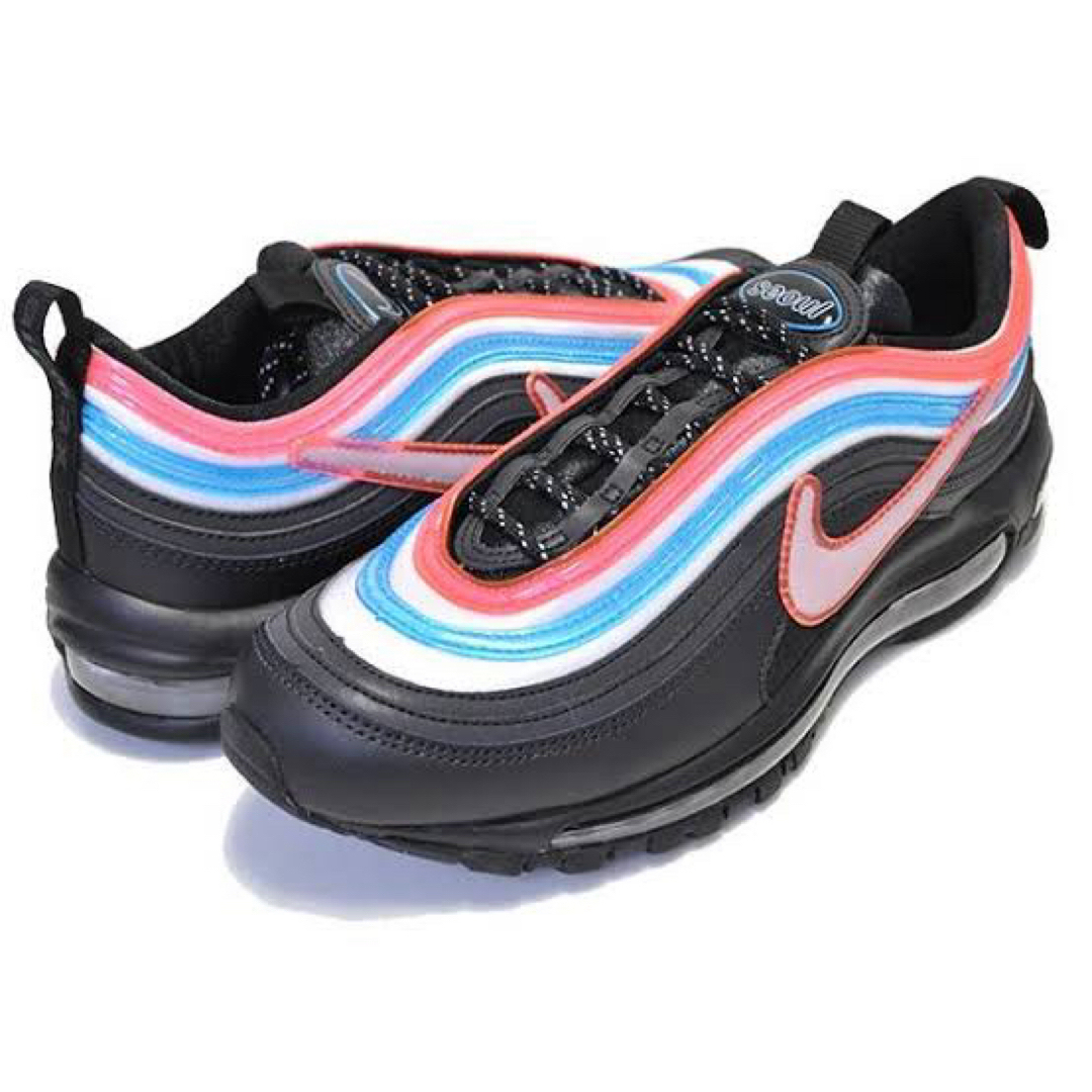 NIKE(ナイキ)のNIKE AIR MAX 97 OA GS NEON SEOUL ナイキ メンズの靴/シューズ(スニーカー)の商品写真