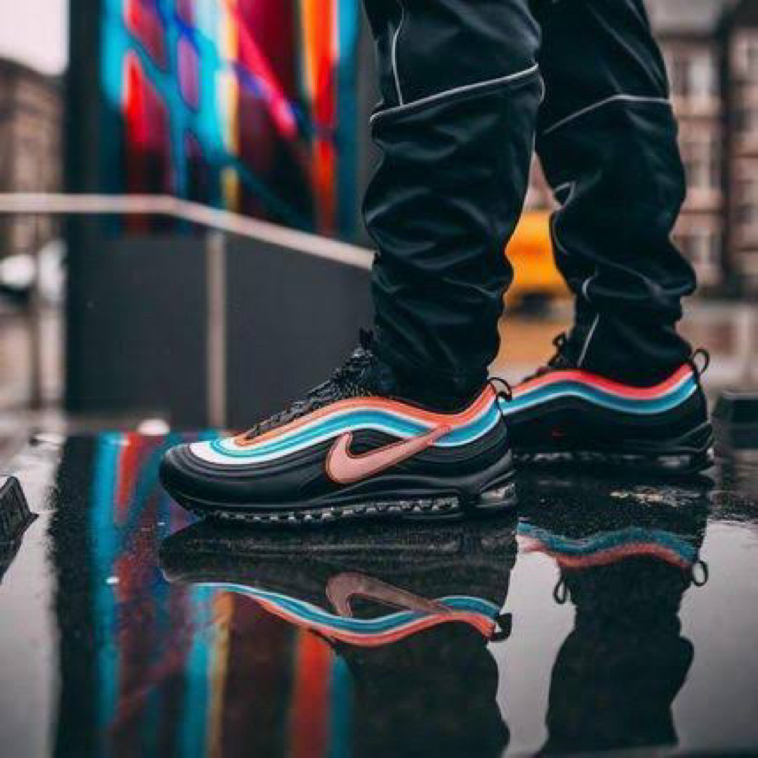 NIKE(ナイキ)のNIKE AIR MAX 97 OA GS NEON SEOUL ナイキ メンズの靴/シューズ(スニーカー)の商品写真