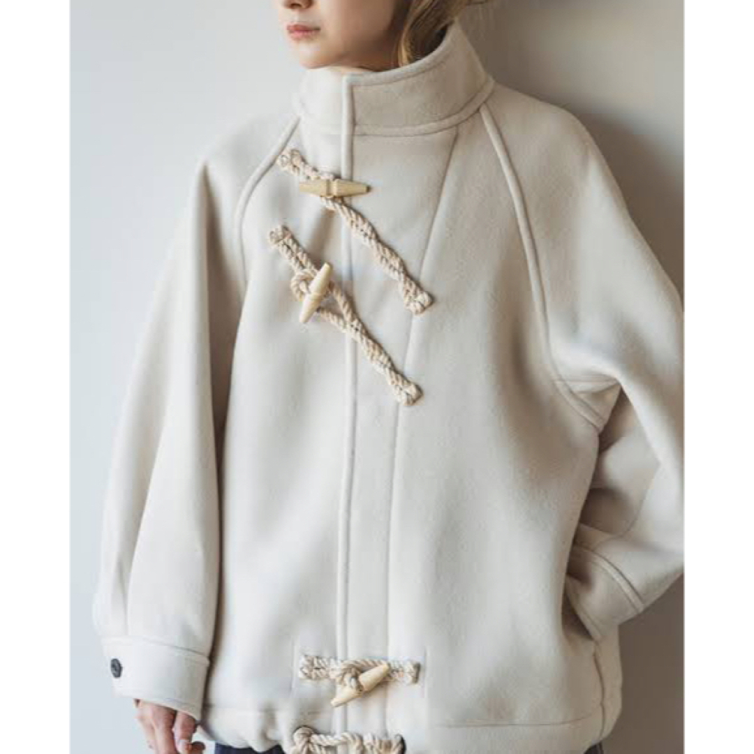 HYKE - 値下げHYKE DOUBLE FACE DUFFLE JACKET サイズ1の通販 by HYKE - 値下げHYKE DOUBLE FACE DUFFLE JACKET サイズ1の通販 by