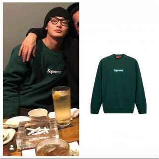 シュプリーム(Supreme)のSUPREME 18AW  Box Logo Crewneck (スウェット)