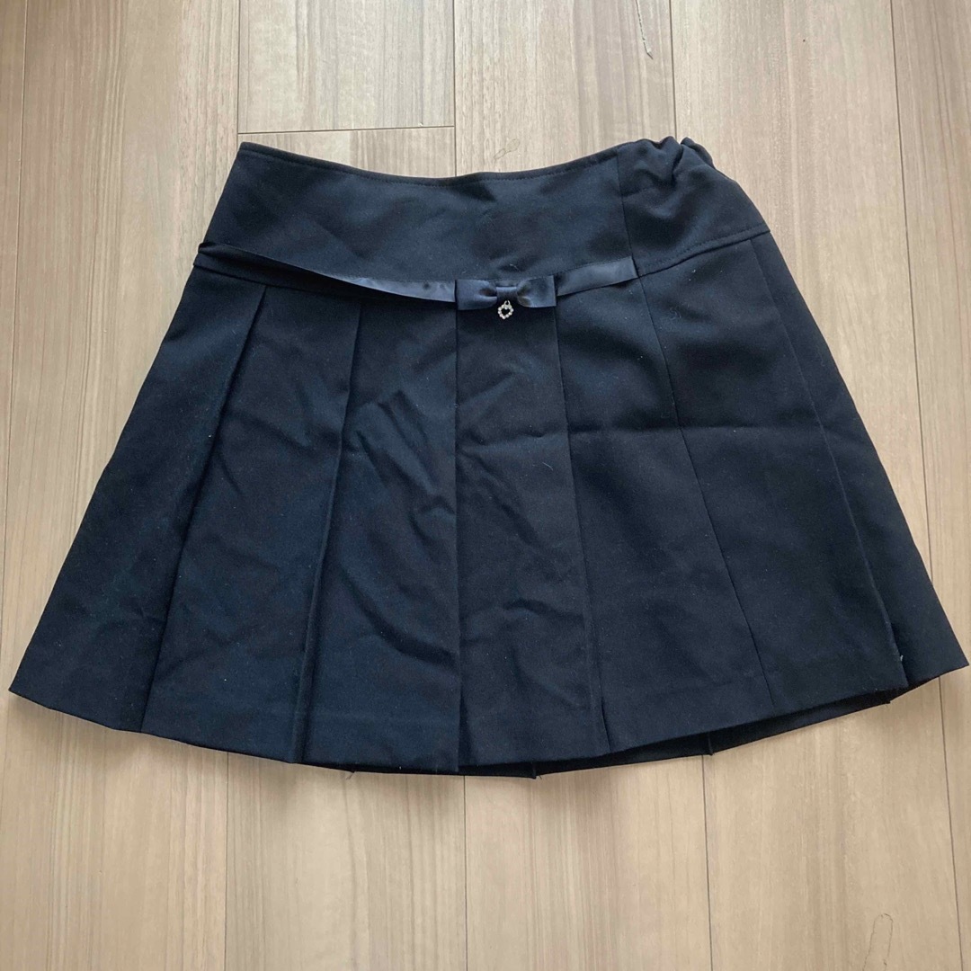 CHOPIN(ショパン)の黒　スカート　130 フォーマル  Chopin deux キッズ/ベビー/マタニティのキッズ服女の子用(90cm~)(スカート)の商品写真