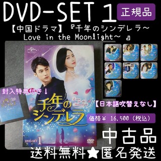 DVD-SET1『千年のシンデレラ～Love in the Moonlight～(TVドラマ)