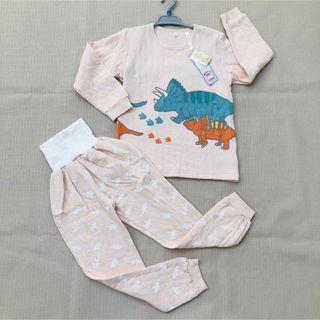 130cm  表裏綿100%中綿入り男の子パジャマ　新品(パジャマ)