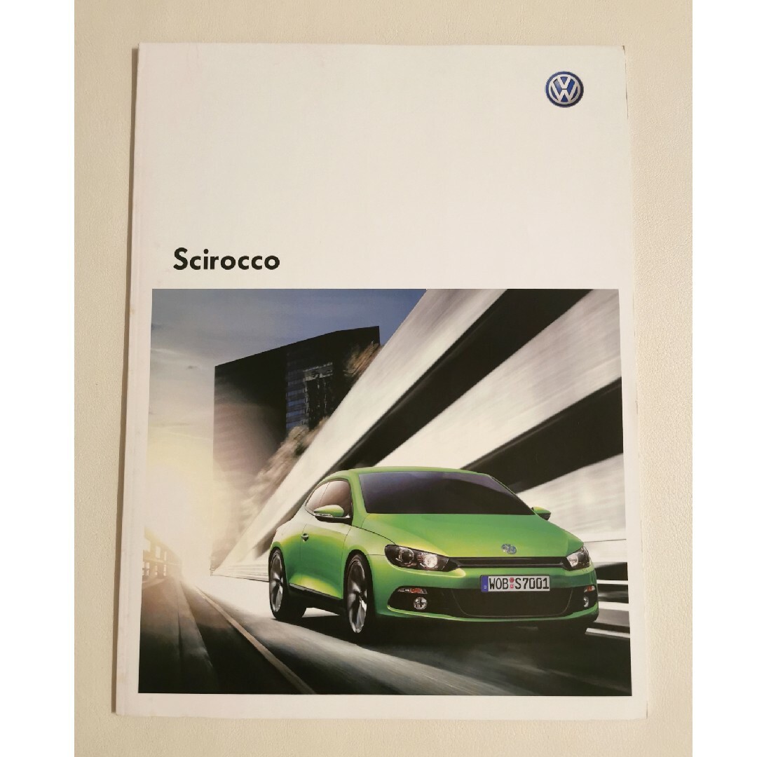 Volkswagen(フォルクスワーゲン)のVW　Scirocco　車両カタログ　フォルクスワーゲン　シロッコ 自動車/バイクの自動車(カタログ/マニュアル)の商品写真