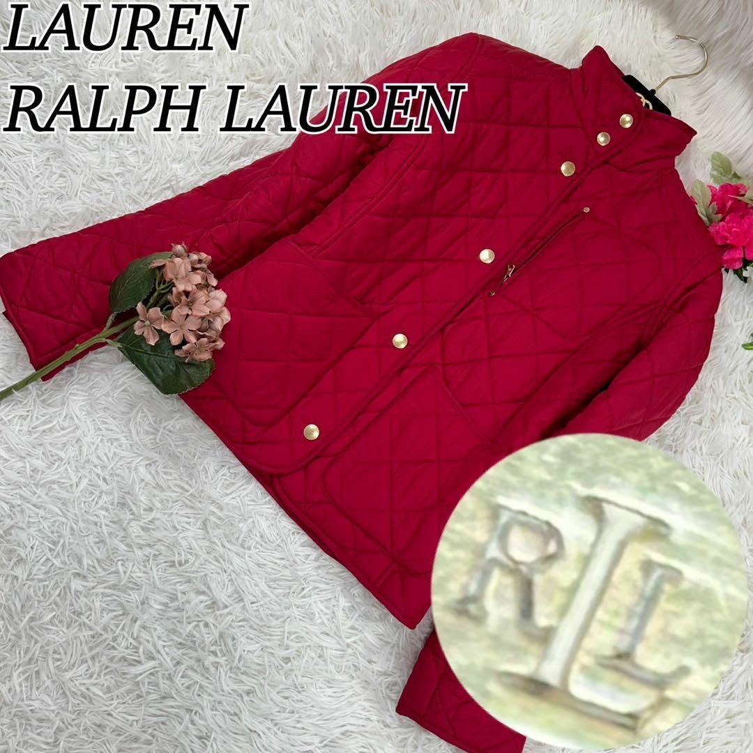 Ralph Lauren(ラルフローレン)のローレンラルフローレン レディース Sサイズ ジャンパー ジャケット 赤 レッド レディースのジャケット/アウター(ブルゾン)の商品写真