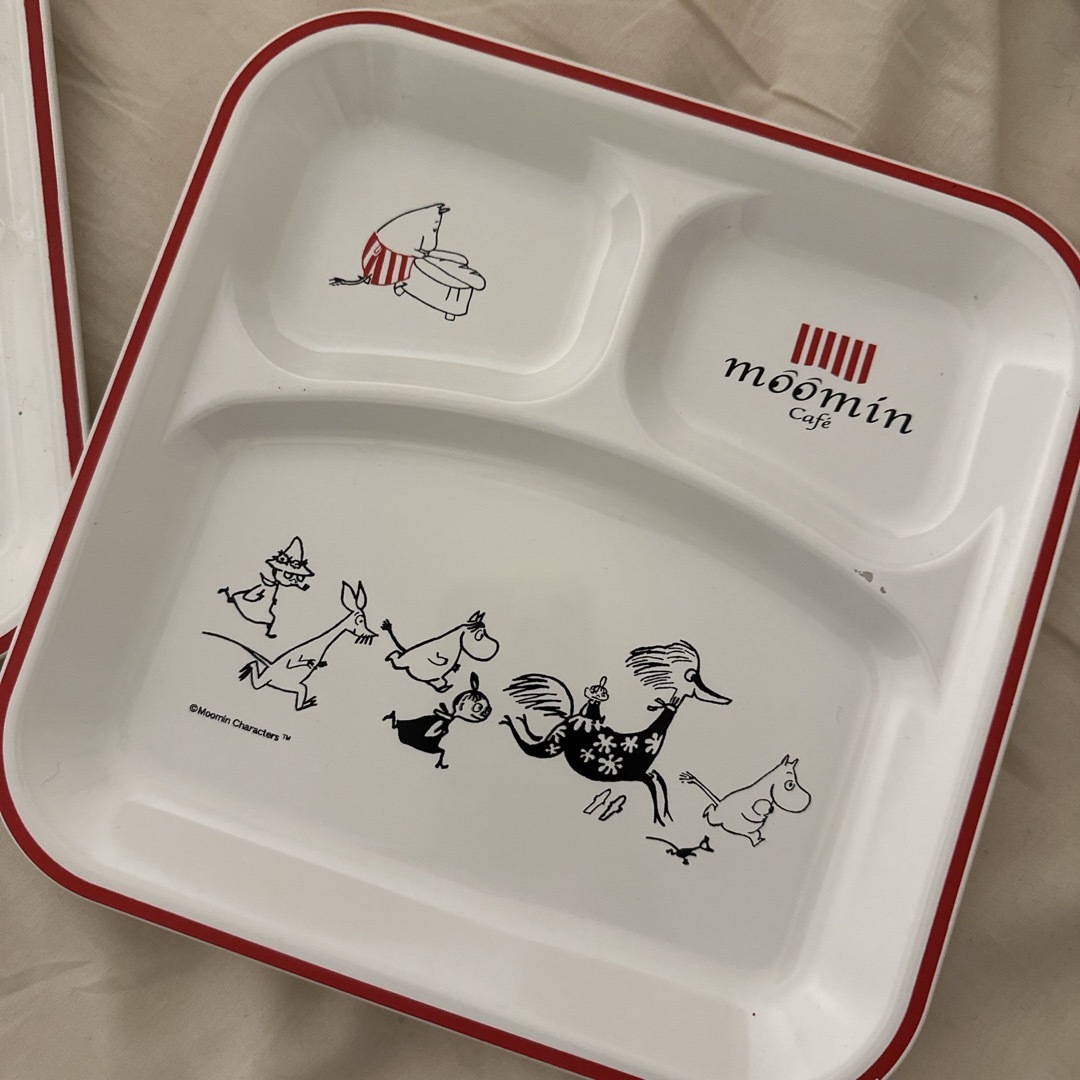 MOOMIN(ムーミン)のムーミンのプレート インテリア/住まい/日用品のキッチン/食器(食器)の商品写真