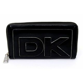 ダナキャランニューヨーク(DKNY)のダナキャランニューヨーク 長財布 ラウンドファスナー 小銭入れあり ブランド ウォレット レディース メンズ ブラック DKNY(長財布)