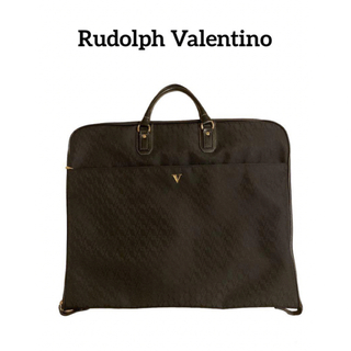 ヴァレンティノ(VALENTINO)のバレンチノ　ガーメントバッグ　スーツ収納　ブラック黒　本革　ナイロン(ビジネスバッグ)