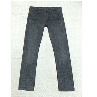 ラッドミュージシャン(LAD MUSICIAN)の【美品】新品価格2.5万円 RAD MUSICIANスリムブーツカット ブラック(デニム/ジーンズ)