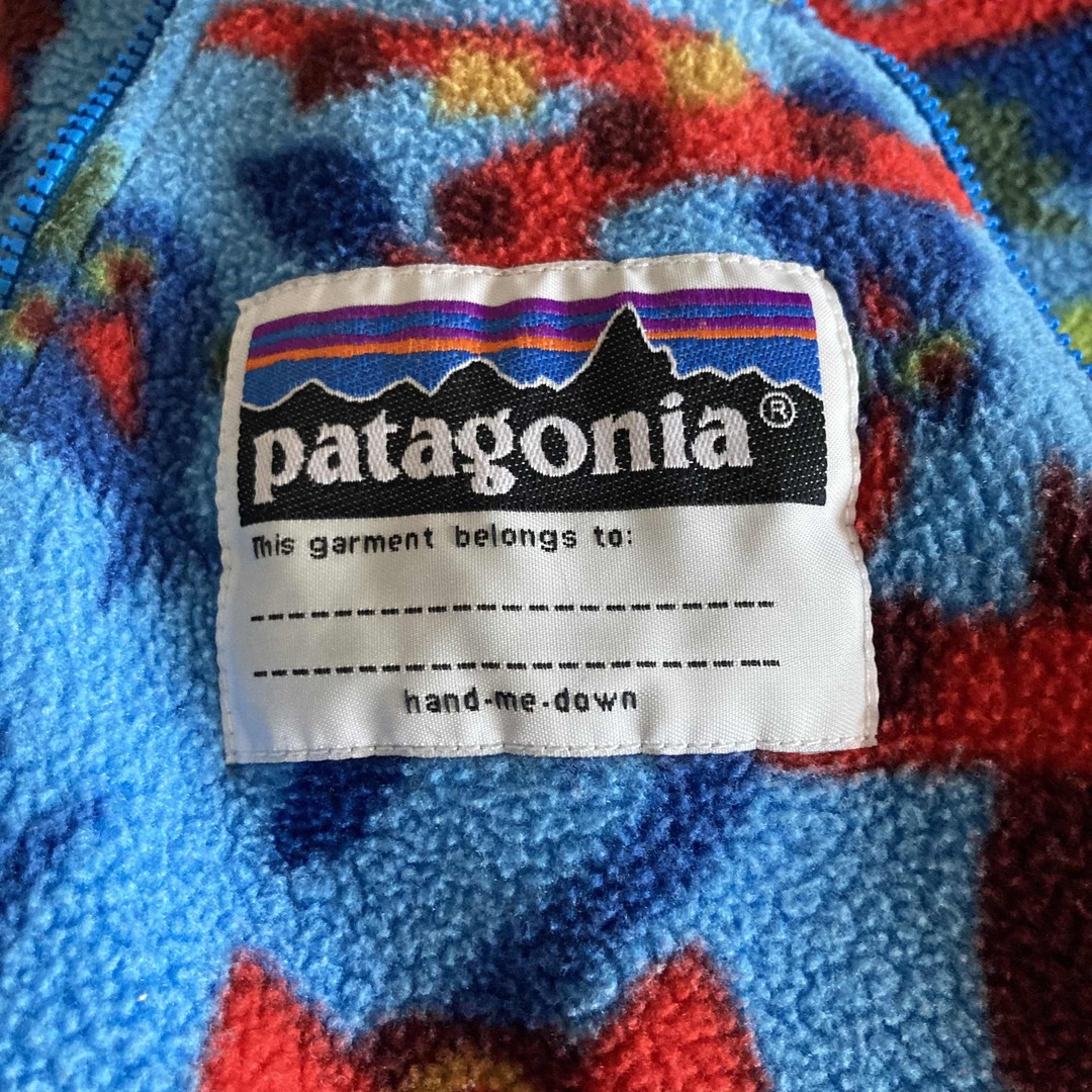 patagonia(パタゴニア)のPatagonia  パタゴニア フリース 2way カバーオール 6M キッズ/ベビー/マタニティのベビー服(~85cm)(カバーオール)の商品写真