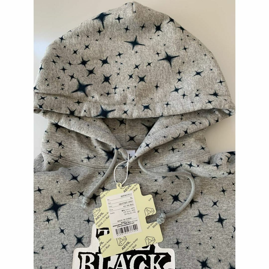 BEP OG LABEL STAR PATTERNED HOODIE