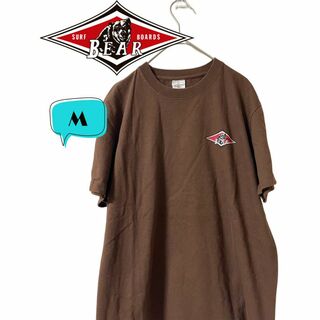 ベアー(Bear USA)のbear surfboards ベアーサーフボード　ワンポイントTシャツ　M(Tシャツ/カットソー(半袖/袖なし))