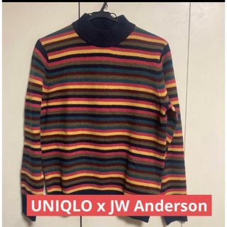 ユニクロ(UNIQLO)のUNIQLO×JW Anderson プレミアムラムモックネックニット(ニット/セーター)