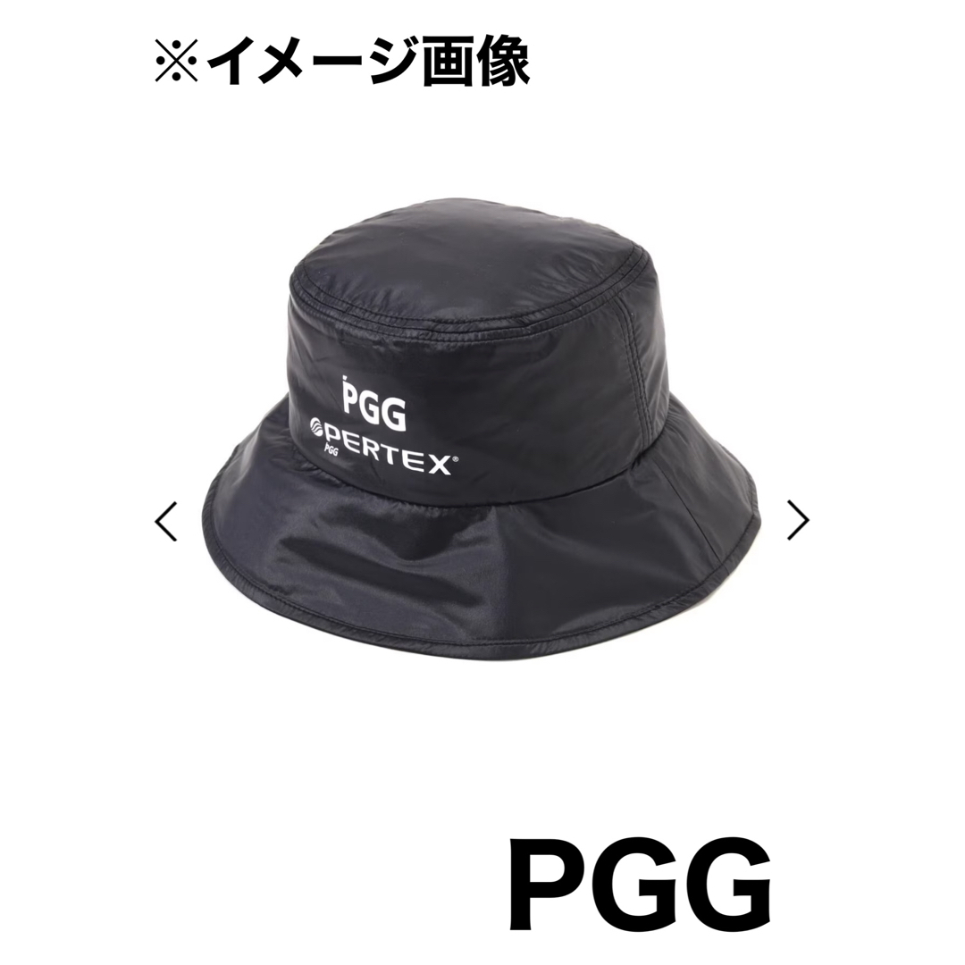 PEARLY GATES(パーリーゲイツ)のPGG PERTEX バケットハット　今季商品　帽子　unisex 新作 スポーツ/アウトドアのゴルフ(ウエア)の商品写真