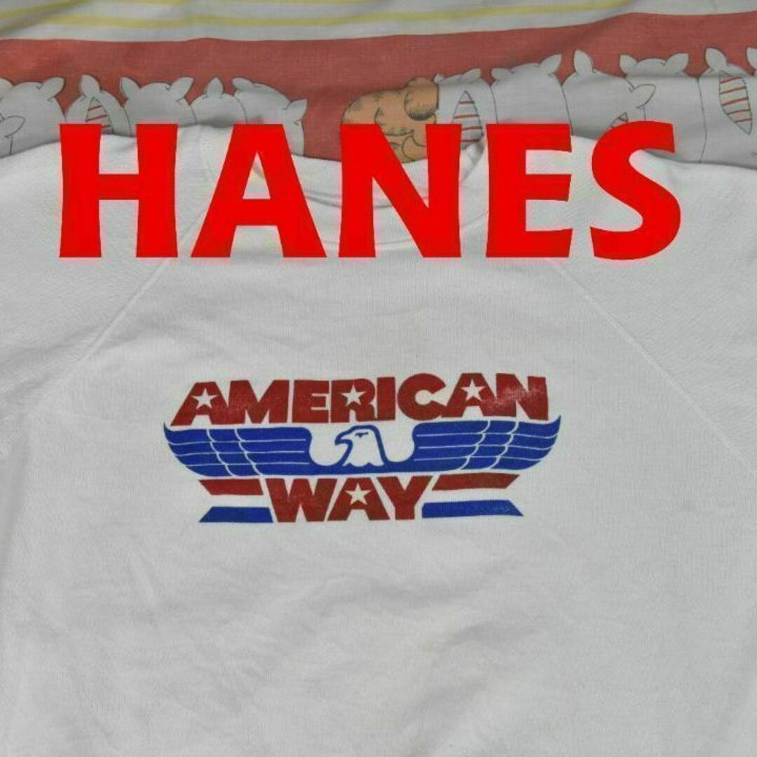 Hanes(ヘインズ)のヘインズ スウェット 12301c アメリカンウェイ HANES 00 80 9 メンズのトップス(スウェット)の商品写真