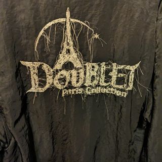 doublet - doublet ウールメルトン テーラードジャケット ボタンの通販 ...