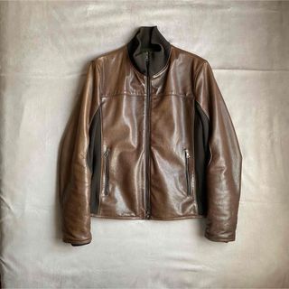 PRADA - PRADA SPORT Leather Switching Jacket