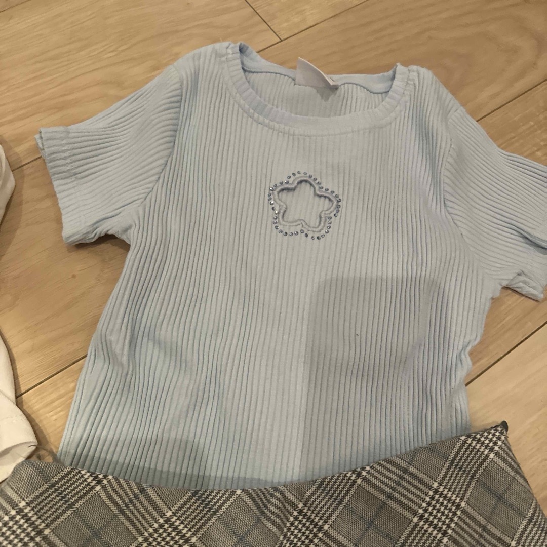 ZARA KIDS(ザラキッズ)の美品　ザラキッズ　スカート　トップス　130 キッズ/ベビー/マタニティのキッズ服女の子用(90cm~)(スカート)の商品写真