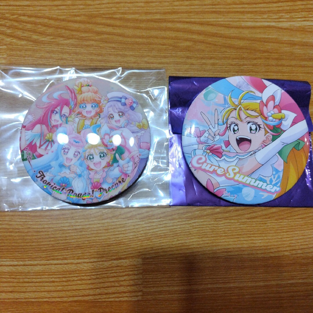 トロピカルージュプリキュア 缶バッジ 全プリキュア展 キュア トロピカルージュプリキュア 缶バッジ 全プリキュア展 キュア