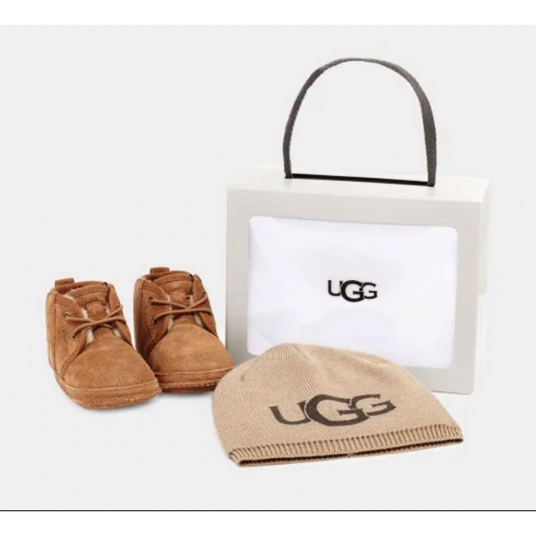 UGG(アグ)のUGG アグ ベビーブーツ 新品未使用タグ付き キッズ/ベビー/マタニティのベビー靴/シューズ(~14cm)(ブーツ)の商品写真