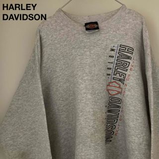 ハーレーダビッドソン(Harley Davidson)のUSA製 90s ハーレーダビットソン スウェット 両面プリント(スウェット)