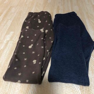 ユニクロ(UNIQLO)の【UNIQLO】フリースレギンス110サイズ　まとめ売り(パンツ/スパッツ)