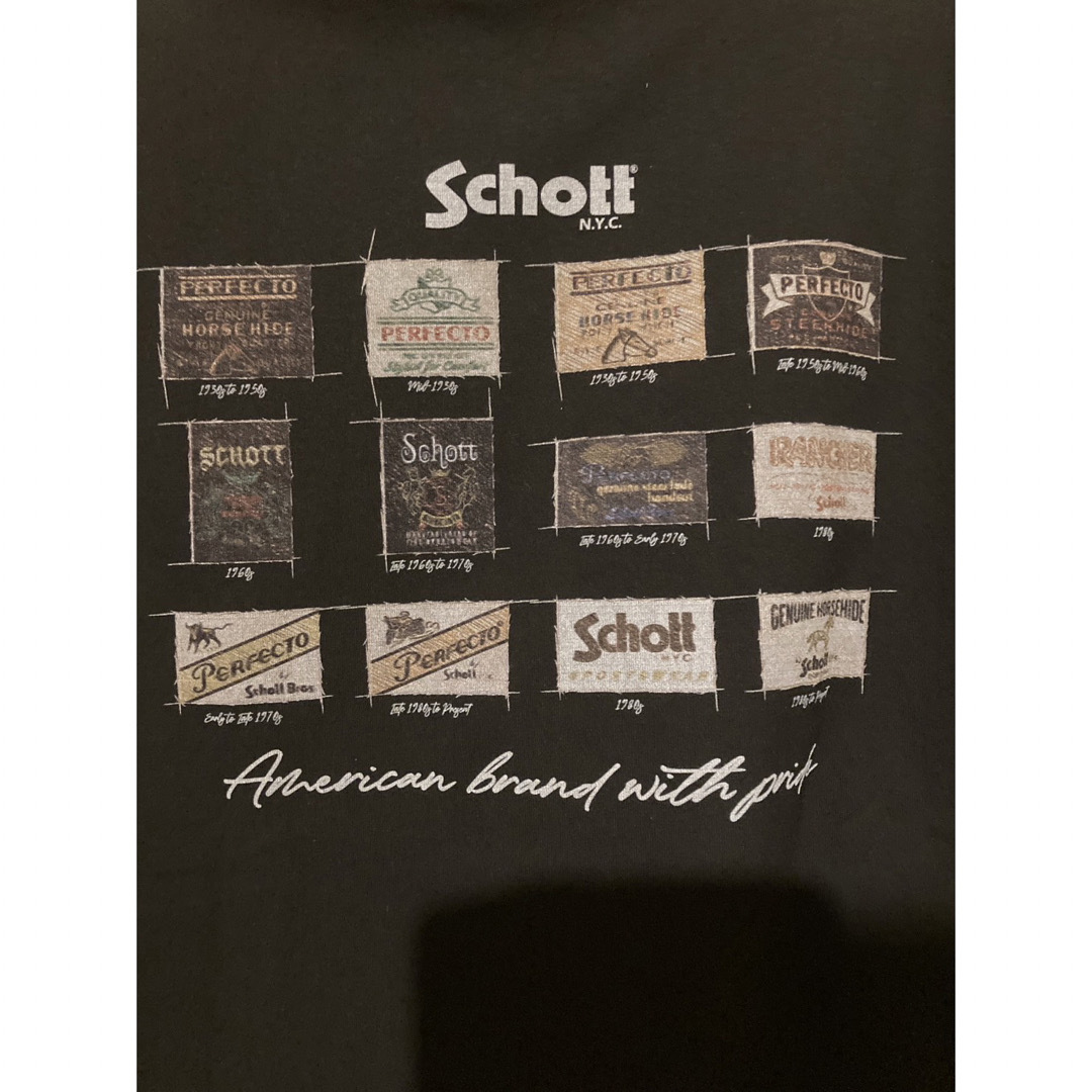 schott(ショット)のSchott/ショット/半袖 Tシャツ  メンズのトップス(Tシャツ/カットソー(半袖/袖なし))の商品写真