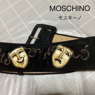 モスキーノ(MOSCHINO)の☆MOSCHINO  モスキーノ　太ベルト　42    イタリア製(ベルト)