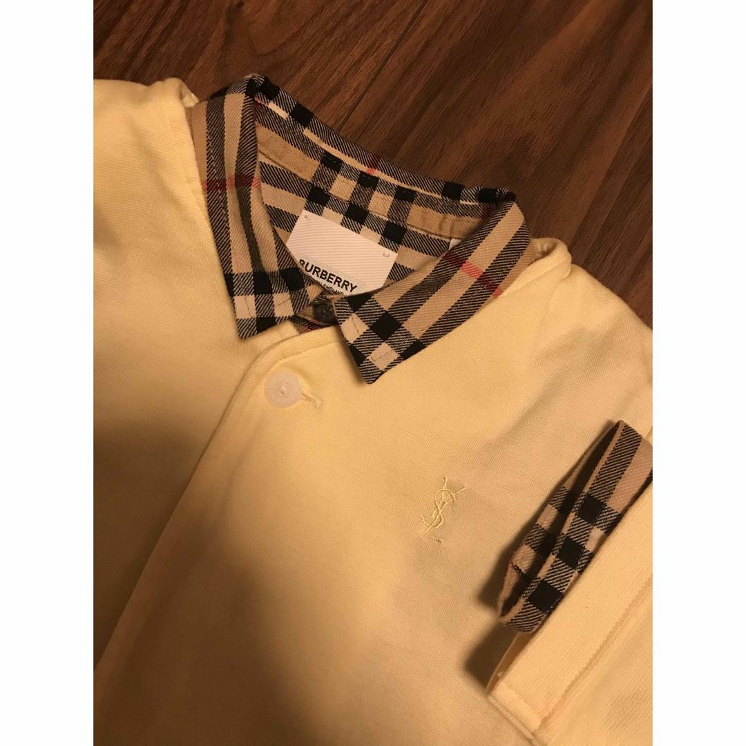 BURBERRY(バーバリー)の新品　バーバリー　シャツ　長袖シャツ　サンローラン　ロンパース　カーディガン キッズ/ベビー/マタニティのキッズ服男の子用(90cm~)(Tシャツ/カットソー)の商品写真