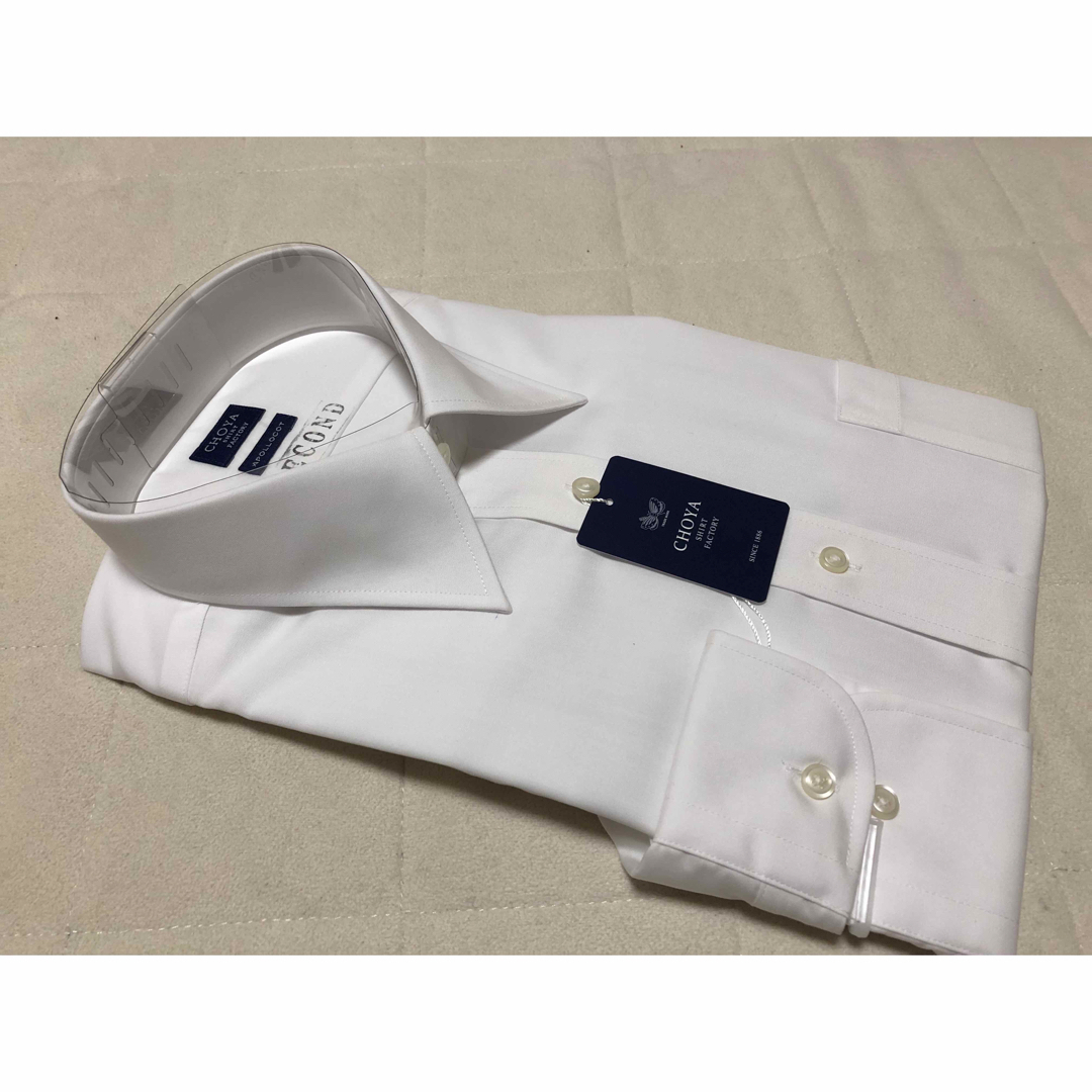 CHOYA SHIRT(チョーヤシャツ)のM540新品CHOYA長袖ワイシャツ綿100％40-84￥9900形態安定 メンズのトップス(シャツ)の商品写真