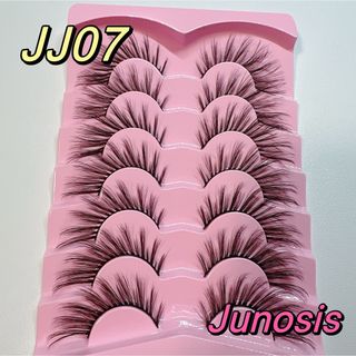 ミンクつけまつげ　JJ07 3Dふわふわ　大人気 7ペア　ロングタイプ(つけまつげ)