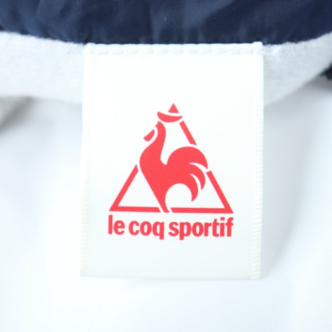 le coq sportif(ルコックスポルティフ)のルコックスポルティフ ナイロンジャケット 大きいサイズ スポーツウエア アウター レディース Oサイズ ホワイト le coq sportif レディースのジャケット/アウター(ナイロンジャケット)の商品写真
